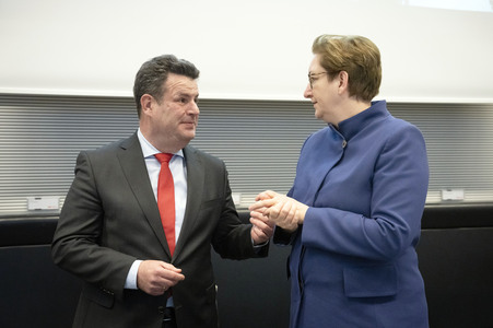 Fraktionssitzung der SPD-Bundestagsfraktion in Berlin