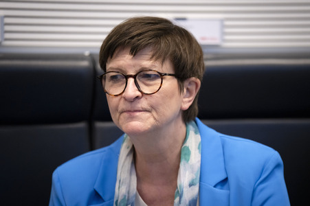 Fraktionssitzung der SPD-Bundestagsfraktion in Berlin