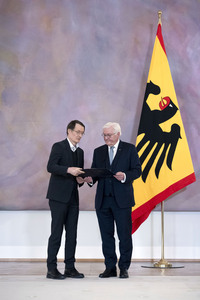 Entlassung der Bundesregierung durch den Bundespräsidenten in Berlin