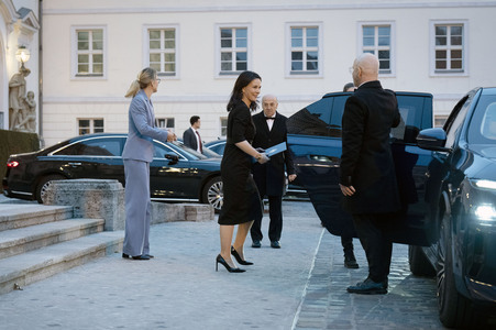 Entlassung der Bundesregierung durch den Bundespräsidenten in Berlin