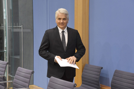 Bundespressekonferenz Vorstellung des Tätigkeitsberichtes in Berlin