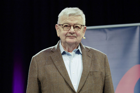 Joschka Fischer auf der lit.Cologne 2025 in Köln