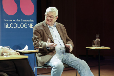 Joschka Fischer auf der lit.Cologne 2025 in Köln