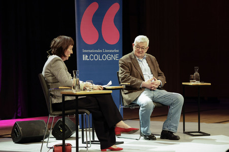 Joschka Fischer auf der lit.Cologne 2025 in Köln