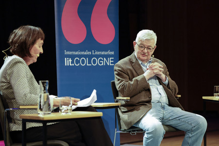 Joschka Fischer auf der lit.Cologne 2025 in Köln
