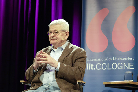 Joschka Fischer auf der lit.Cologne 2025 in Köln