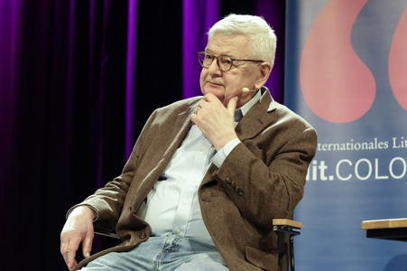 Joschka Fischer auf der lit.Cologne 2025 in Köln