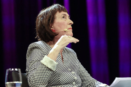 Joschka Fischer auf der lit.Cologne 2025 in Köln