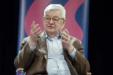 Joschka Fischer auf der lit.Cologne 2025 in Köln