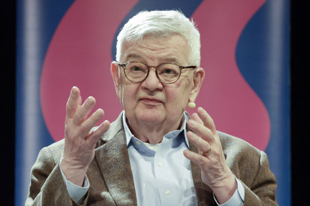 Joschka Fischer auf der lit.Cologne 2025 in Köln