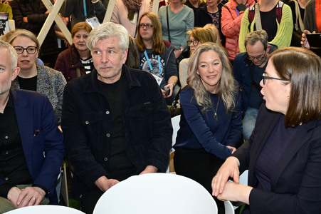 Eröffnung des norwegischen Gastlandstandes auf der Leipziger Buchmesse 2025