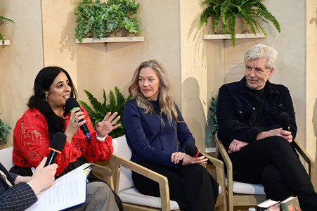 Eröffnung des norwegischen Gastlandstandes auf der Leipziger Buchmesse 2025