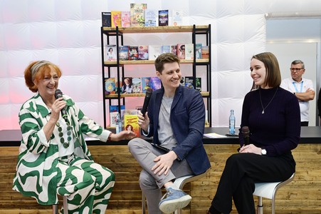 Dagmar Gelbke auf der Leipziger Buchmesse 2025