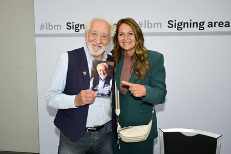 Dieter Hallervorden auf der Leipziger Buchmesse 2025