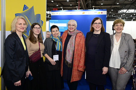 Claudia Roth auf der Leipziger Buchmesse 2025
