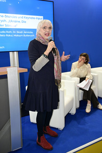 Claudia Roth auf der Leipziger Buchmesse 2025