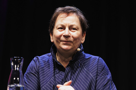 Anne Enright und Anna Schudt auf der lit.Cologne 2025 in Köln