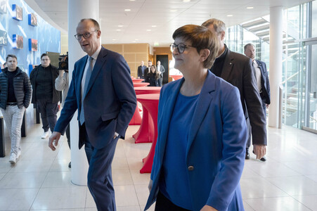 Gemeinsames Auftaktstatement der Parteivorsitzenden von CDU, CSU und SPD zur Bildung einer neuen Regierungskoalition in Berlin