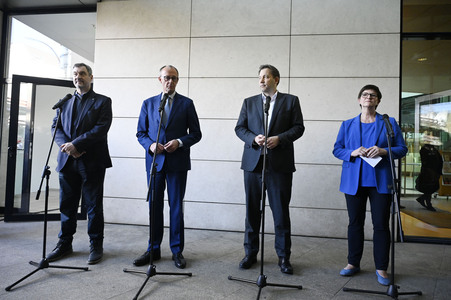 Gemeinsames Auftaktstatement der Parteivorsitzenden von CDU, CSU und SPD zur Bildung einer neuen Regierungskoalition in Berlin