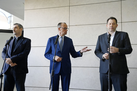 Gemeinsames Auftaktstatement der Parteivorsitzenden von CDU, CSU und SPD zur Bildung einer neuen Regierungskoalition in Berlin