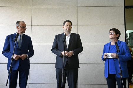 Gemeinsames Auftaktstatement der Parteivorsitzenden von CDU, CSU und SPD zur Bildung einer neuen Regierungskoalition in Berlin