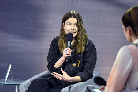 Luisa Neubauer auf der Leipziger Buchmesse 2025