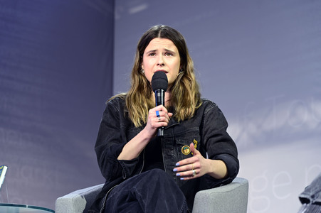 Luisa Neubauer auf der Leipziger Buchmesse 2025