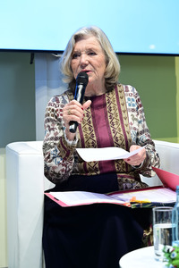 Dana Golombek von Senden und Jutta Speidel auf der Leipziger Buchmesse 2025