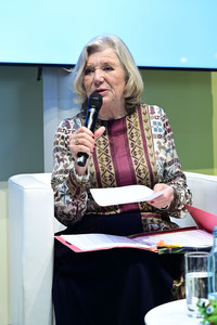 Dana Golombek von Senden und Jutta Speidel auf der Leipziger Buchmesse 2025