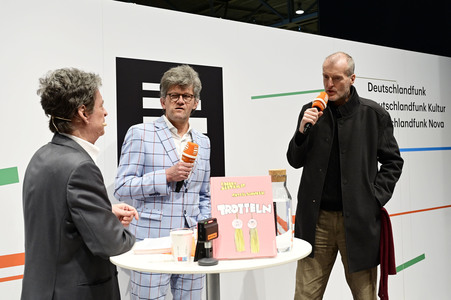Robert Seethaler und Marcus Weimer auf der Leipziger Buchmesse 2025