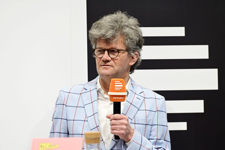 Robert Seethaler und Marcus Weimer auf der Leipziger Buchmesse 2025