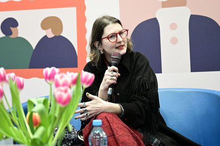 Asja Bakić auf der Leipziger Buchmesse 2025