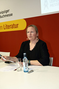 Natascha Birovljev auf der Leipziger Buchmesse 2025