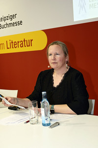 Natascha Birovljev auf der Leipziger Buchmesse 2025