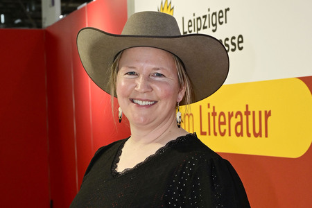 Natascha Birovljev auf der Leipziger Buchmesse 2025