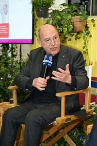 Peter-Michael Diestel und Gregor Gysi auf der Leipziger Buchmesse 2025