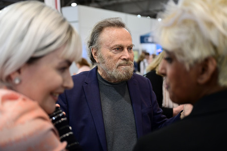 Sektempfang mit Franco Nero auf der Leipziger Buchmesse 2025