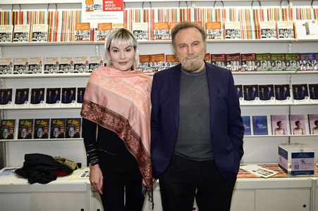 Sektempfang mit Franco Nero auf der Leipziger Buchmesse 2025