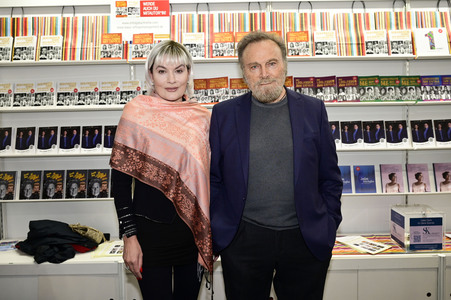 Sektempfang mit Franco Nero auf der Leipziger Buchmesse 2025