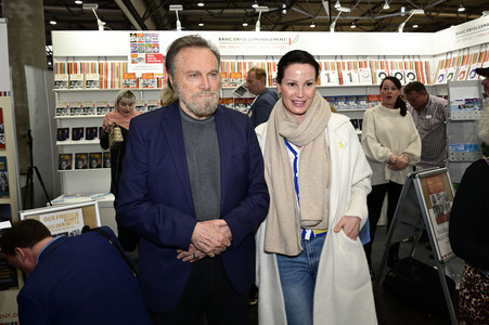 Sektempfang mit Franco Nero auf der Leipziger Buchmesse 2025