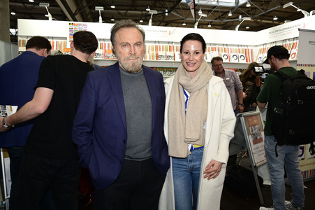 Sektempfang mit Franco Nero auf der Leipziger Buchmesse 2025