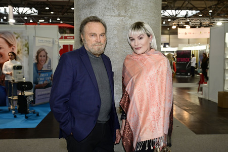 Sektempfang mit Franco Nero auf der Leipziger Buchmesse 2025