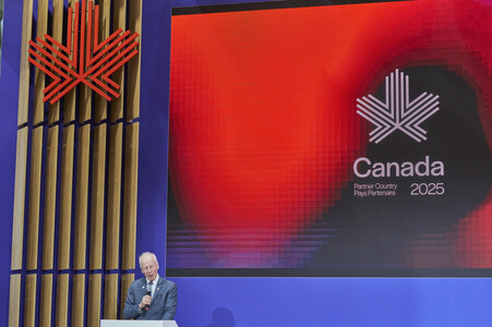 Eröffnungsrundgang auf der Hannover Messe 2025