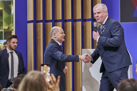 Eröffnungsrundgang auf der Hannover Messe 2025