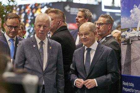 Eröffnungsrundgang auf der Hannover Messe 2025