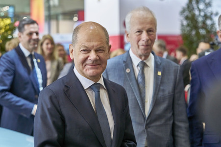 Eröffnungsrundgang auf der Hannover Messe 2025