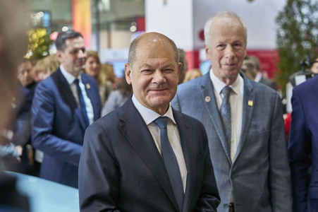 Eröffnungsrundgang auf der Hannover Messe 2025