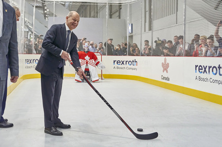 Eröffnungsrundgang auf der Hannover Messe 2025