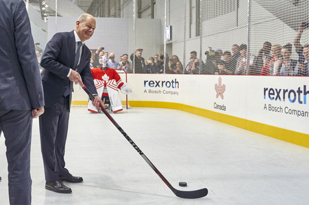 Eröffnungsrundgang auf der Hannover Messe 2025