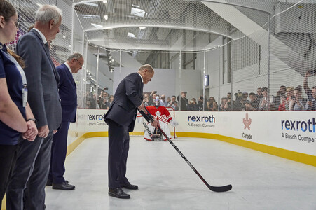 Eröffnungsrundgang auf der Hannover Messe 2025